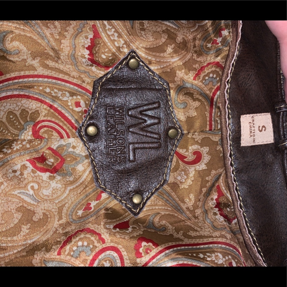 Vintage Leather Jacket Brown - perfect condition - Picture 4 of 4